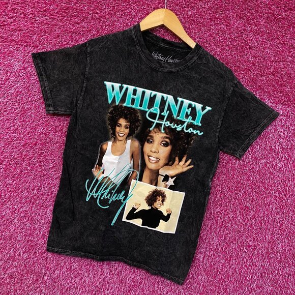 Whitney Houston Self-titled Album Photoshoot Pop Icon Tee S - Picture 3 of 4